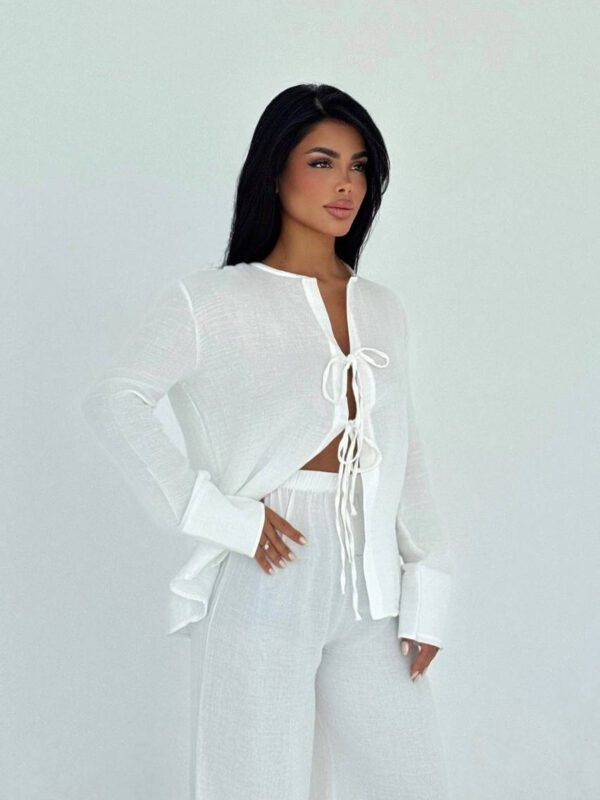 Bombshell Linen Set White
