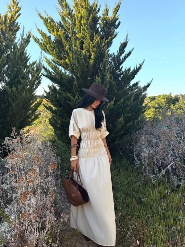Beige Elegant maxi