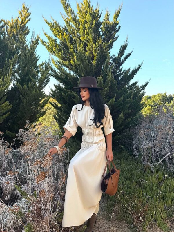 Beige Elegant maxi